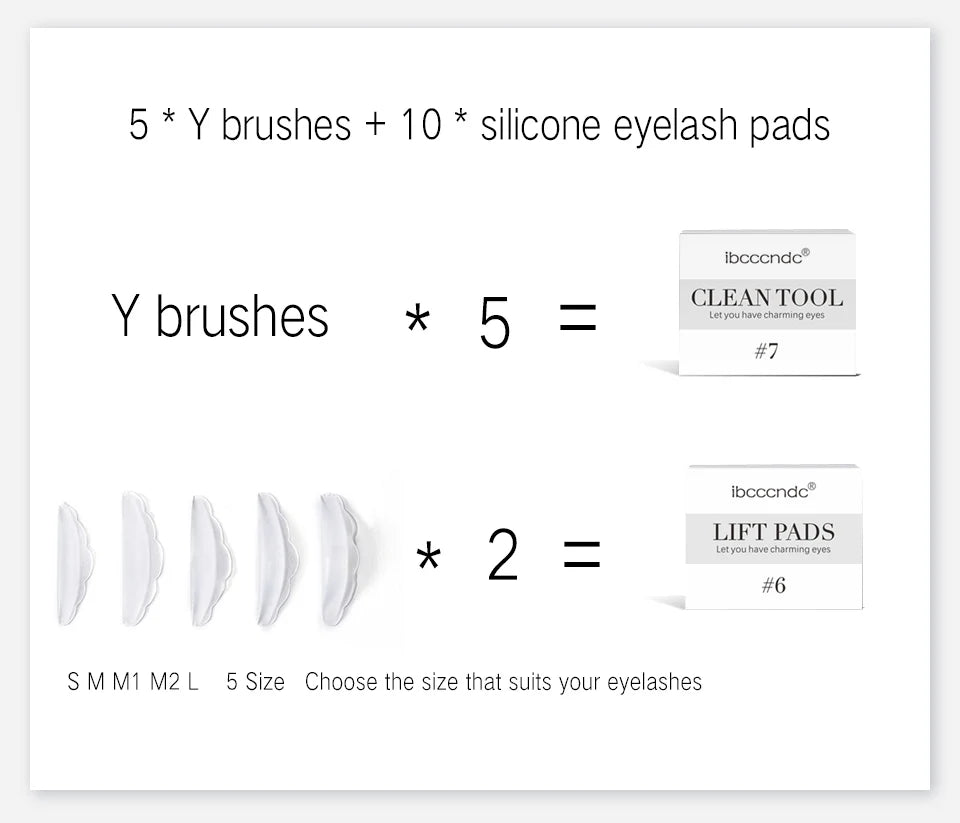 Professional Eyelash Lifting and Perming Kit for Home Use