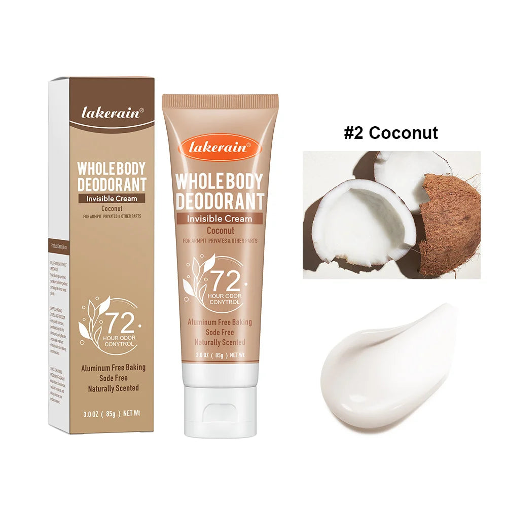 72-Hour Invisible Whole Body Deodorant Cream - 21