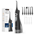 Portable Rechargeable Water Flosser for Oral Hygiene and Teeth Cleaning