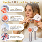 Electric Scalp Massager and Hair Serum Applicator Comb