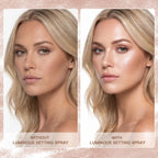 Luminous Hydrating Makeup Setting Spray for Radiant Dewy Finish