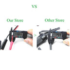 12V Battery Clip-on Cigarette Lighter Power Socket Adapter
