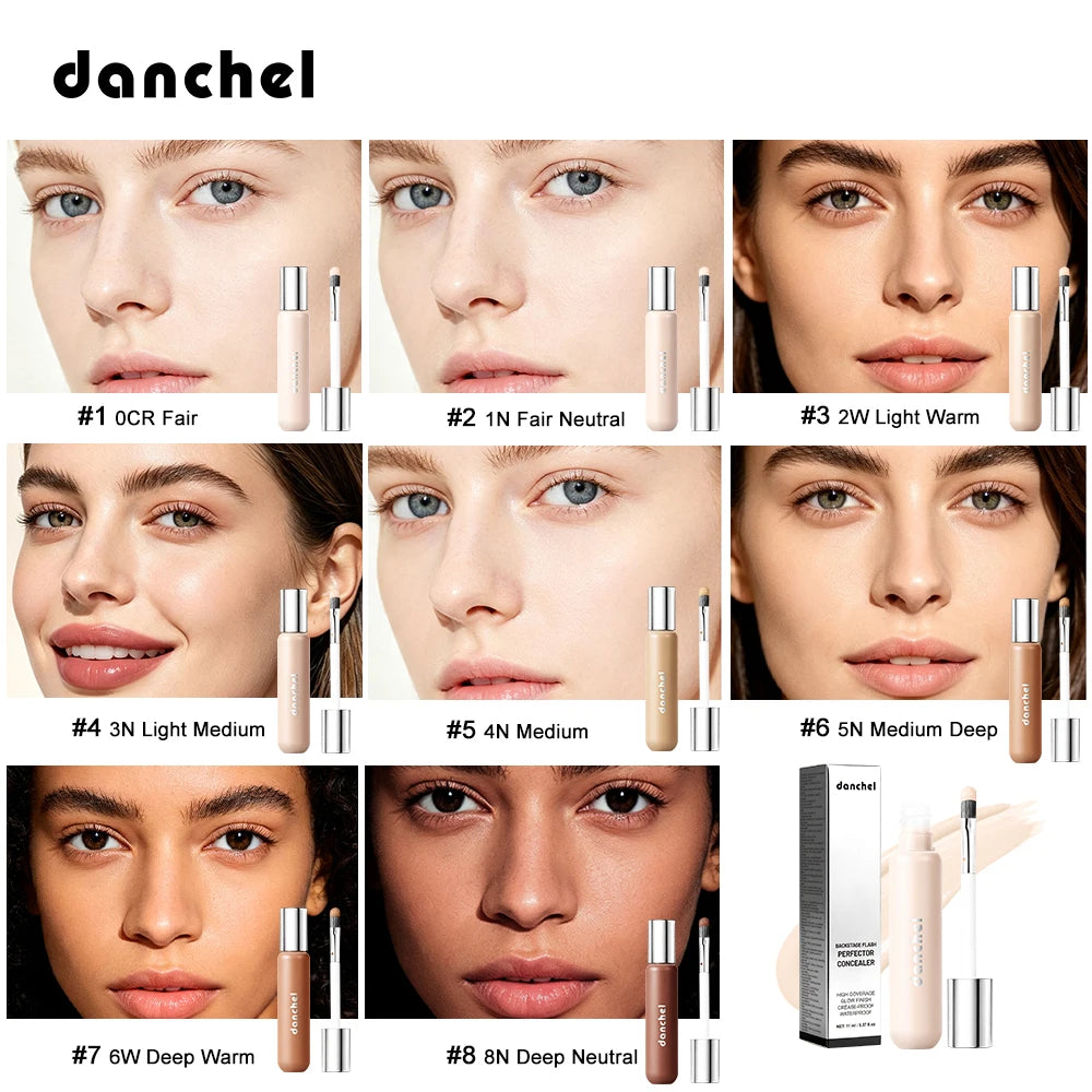 Full Coverage Waterproof Liquid Concealer for Dark Circles - 2