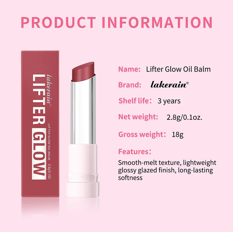 Hydrating Glow Lip Balm for Glossy Plump Lips - 16