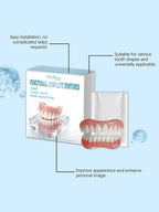 Instant Smile Comfort Dentures for Upper and Lower Teeth