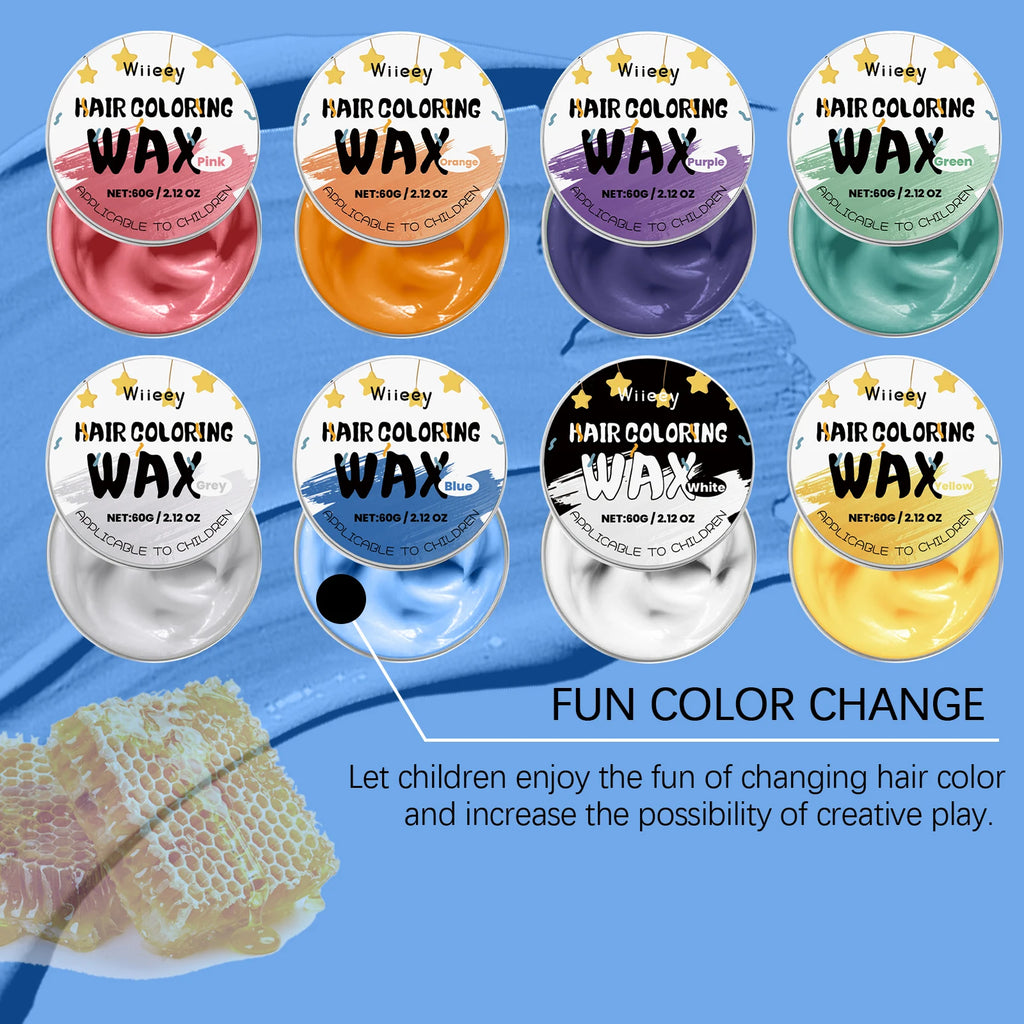 Temporary Hair Color Wax for Kids