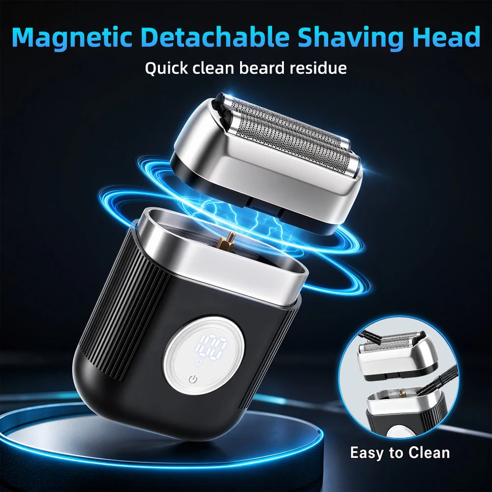 Portable Electric Foil Shaver for Men - 8