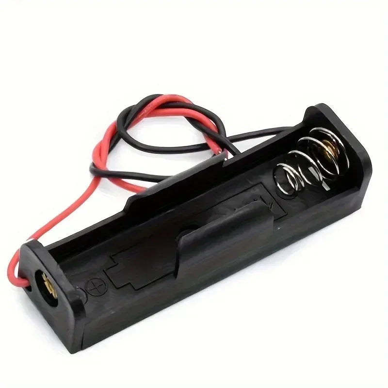5-Pack 18650 Battery Holder Case with Wire Leads
