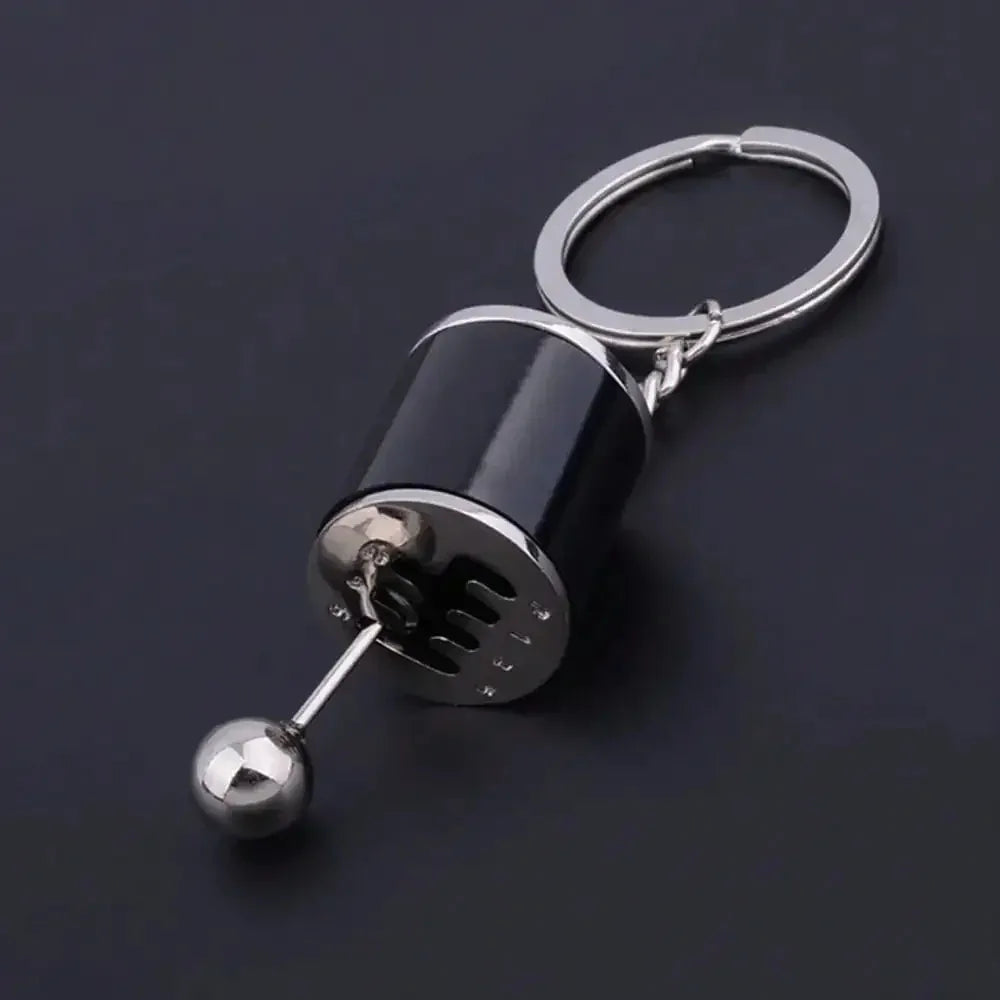 Manual Gearbox Shifter Car Keychain