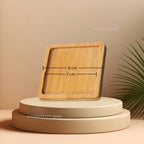 Multifunctional Bamboo Oval Tray Set