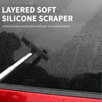 Extendable Car Rearview Mirror Squeegee