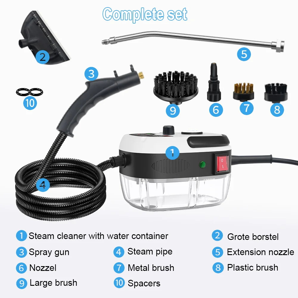 Portable High-Pressure Household Steam Cleaner - 6