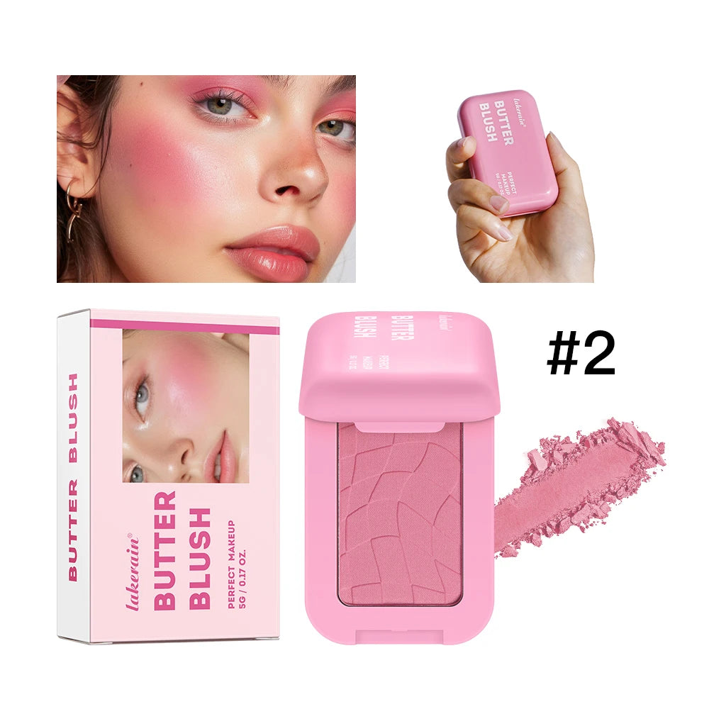 Long-Lasting Cream Butter Blush for Natural Radiant Glow