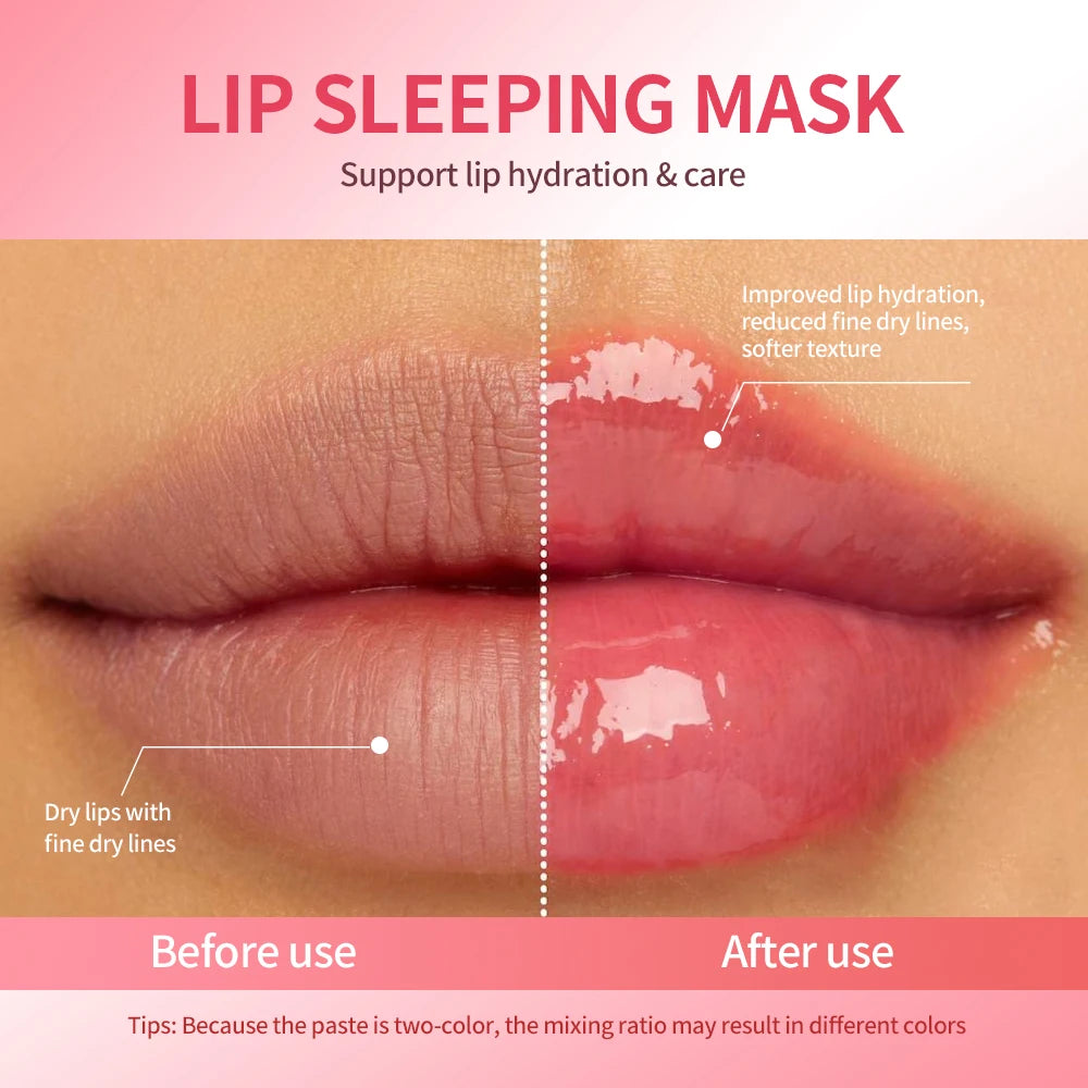 Hydrating Dual-Color Lip Sleeping Mask