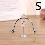 Metal Balance Tumbler Desk Ornament for Office Decor