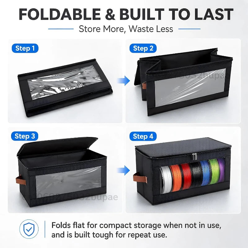 Dustproof 3D Printer Filament Storage Organizer Bag - 6