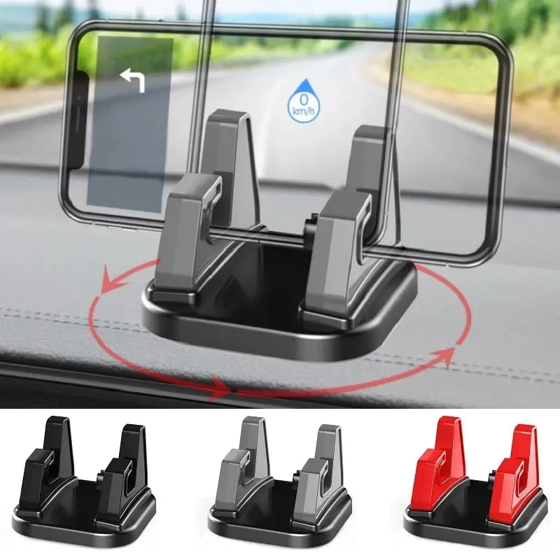 360 Rotating Dashboard Phone Holder for Car and Desk