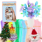 Colorful Chenille Stems for DIY Crafts and Handmade Art