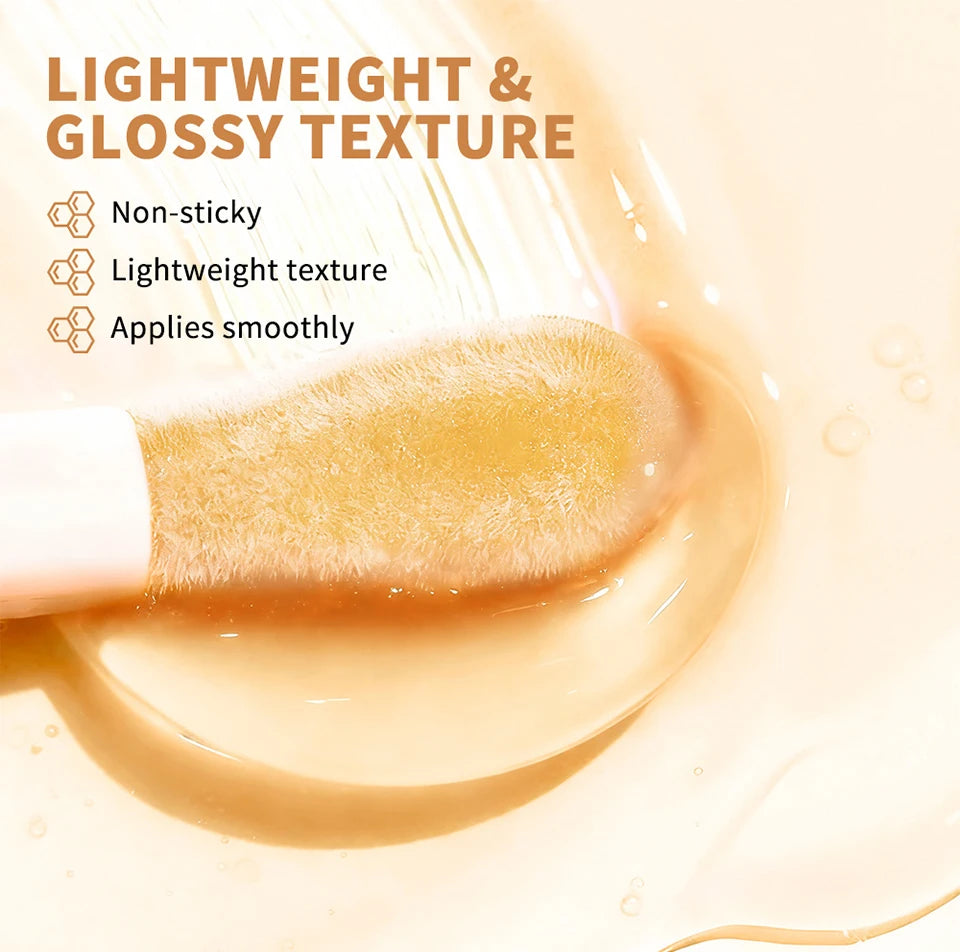 Honey and Chocolate Moisturizing Lip Gloss Duo Set - 13