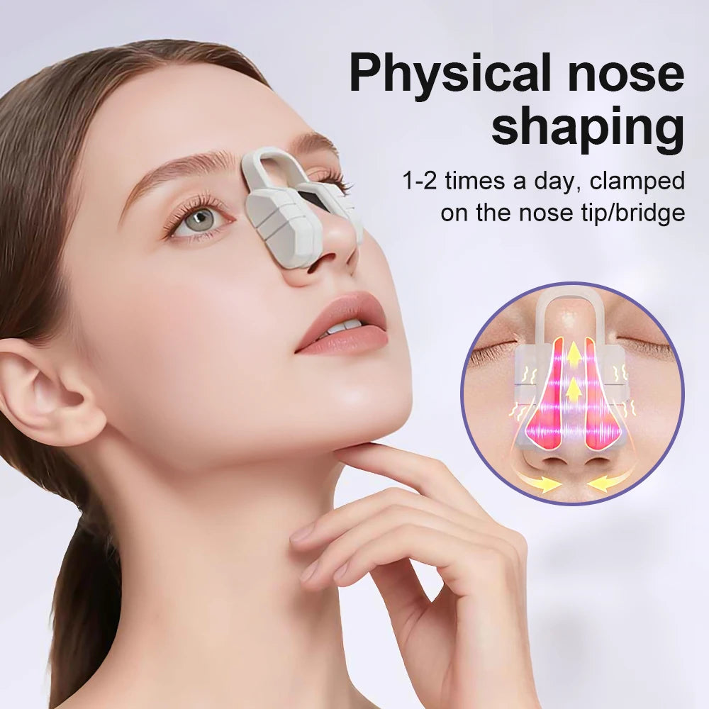 EMS Electric Nose Shaping and Lifting Massager Clip - 13