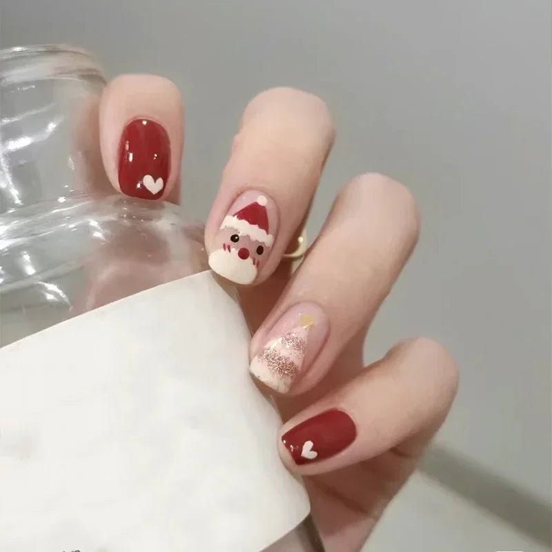 Christmas Snowflake Gel Nail Art Stickers