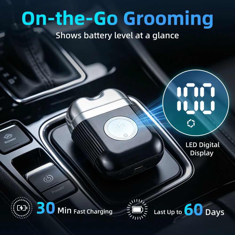 Portable Electric Foil Shaver for Men - 13