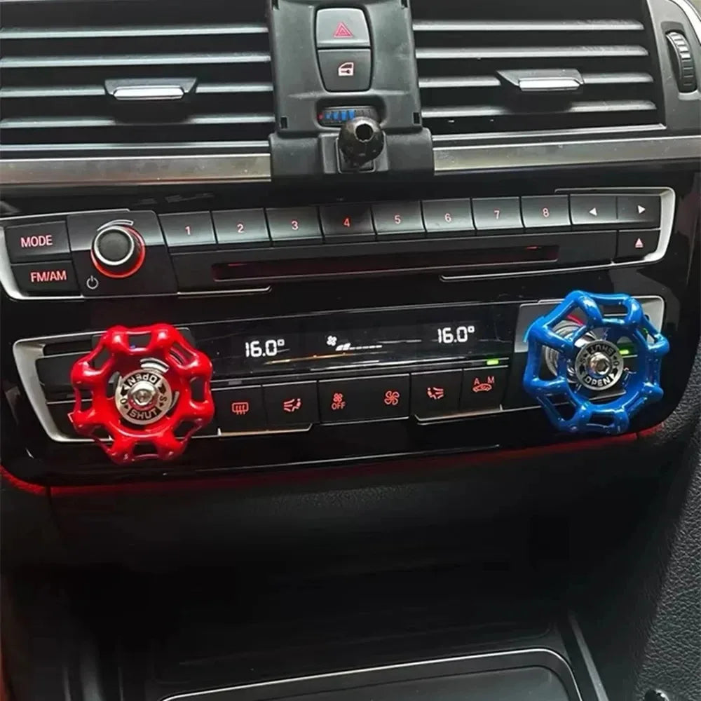 Metal Valve Style Car Interior Decoration Knob - 2