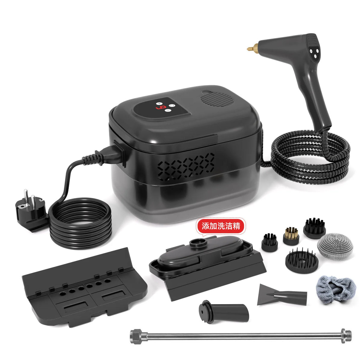 High-Pressure Portable Steam Cleaner for Household and Car