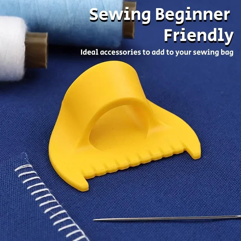 Adjustable Finger Sewing Thimble Guide Tool