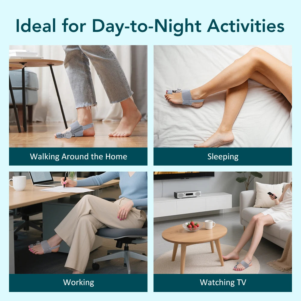 Adjustable Bunion Corrector and Toe Straightener
