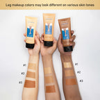 Waterproof Body Foundation for Flawless Leg Coverage