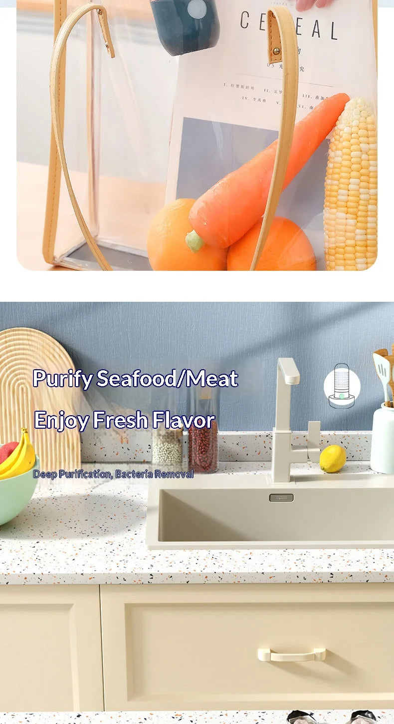 Portable Fruit and Vegetable Purifier Cleaner