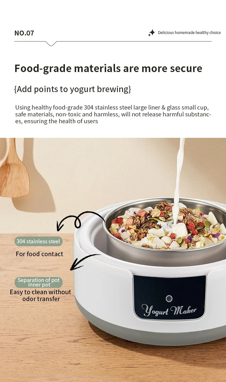 Automatic Electric Yogurt and Fermentation Maker