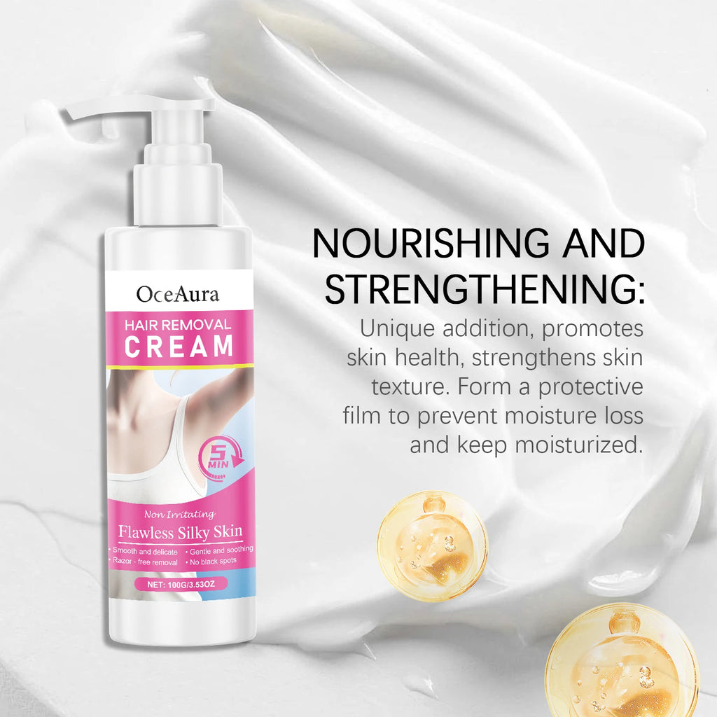 Painless Full Body Hair Removal Cream
