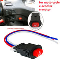 Motorcycle Hazard Light Double Flash Emergency Switch