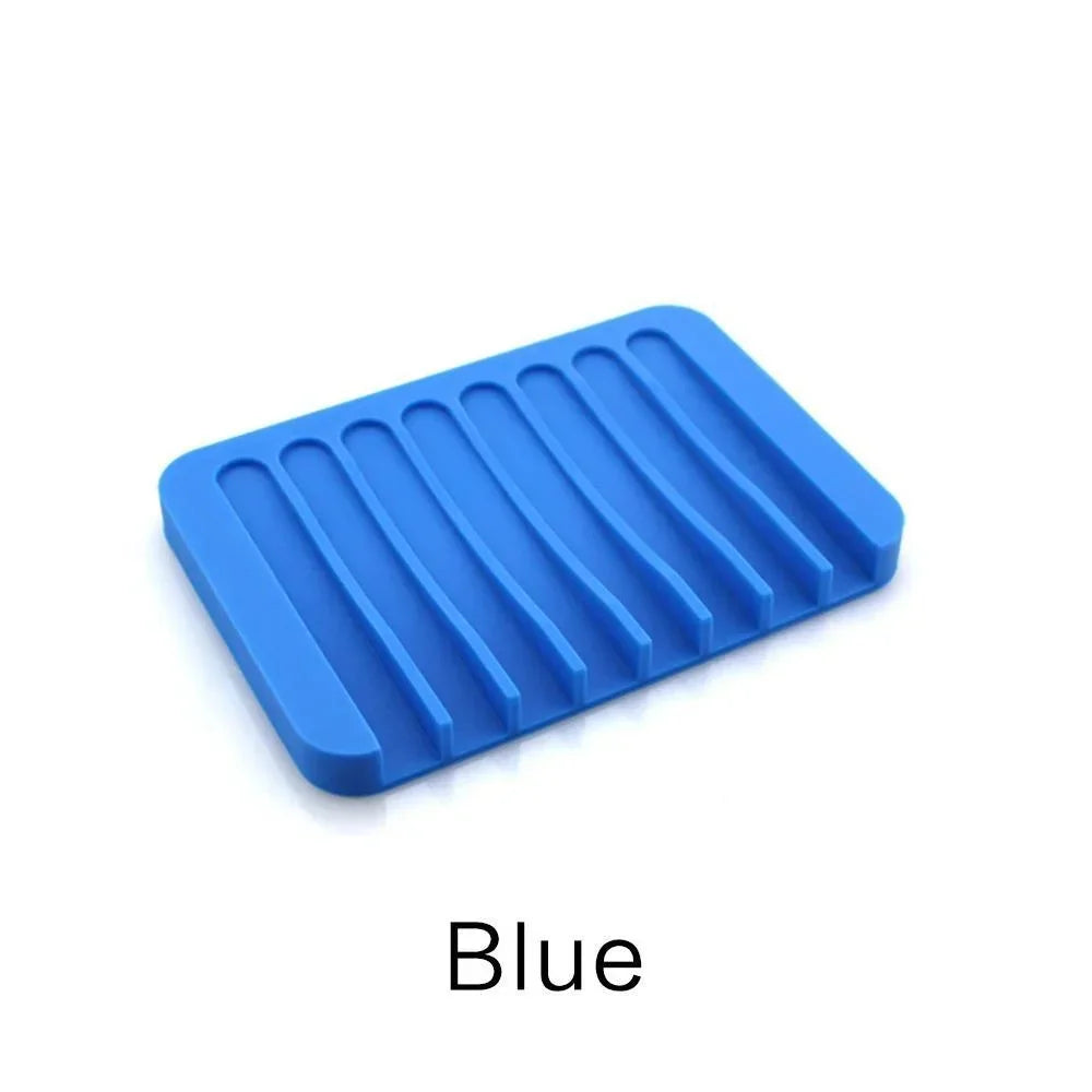 Self-Draining Silicone Soap Dish and Sponge Holder - 20