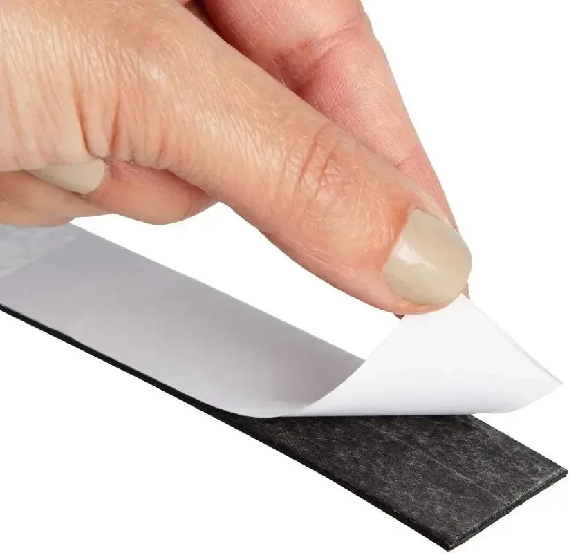 Self-Adhesive Cuttable Magnetic Strip for DIY Home Organization - 19