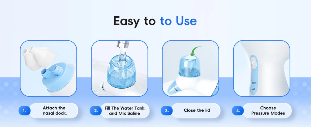 Electric Sinus Rinse Machine for Nasal Congestion Relief