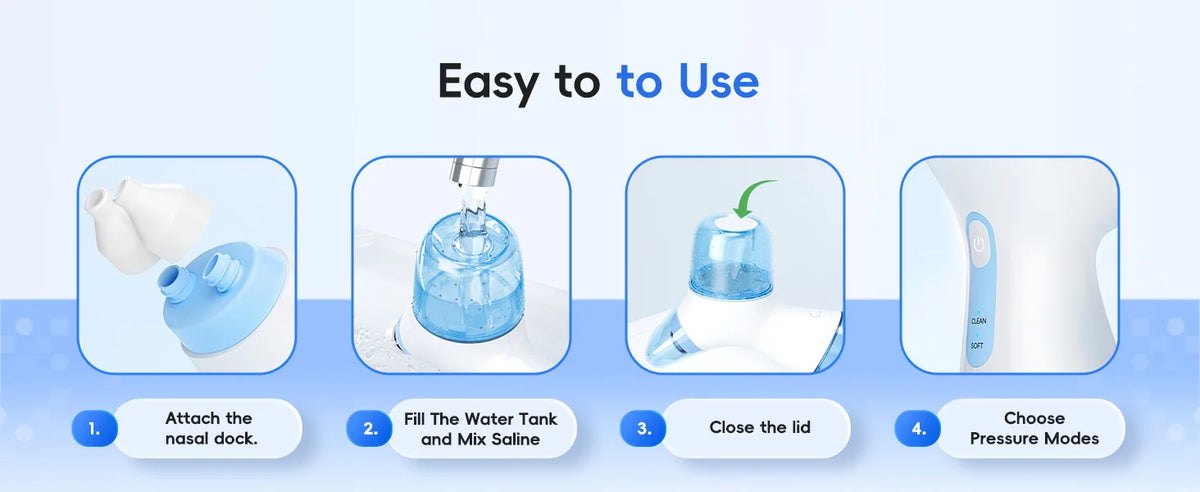 Electric Sinus Rinse Machine for Nasal Congestion Relief