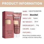 Velvet Matte Liquid Foundation for Flawless Coverage