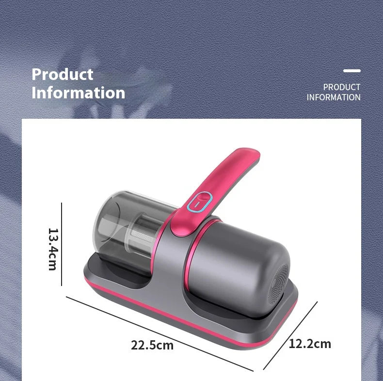 Wireless Handheld Mattress Vacuum and Mite Remover - 19