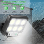 Solar Powered Split Wall Lamp with Motion Sensor