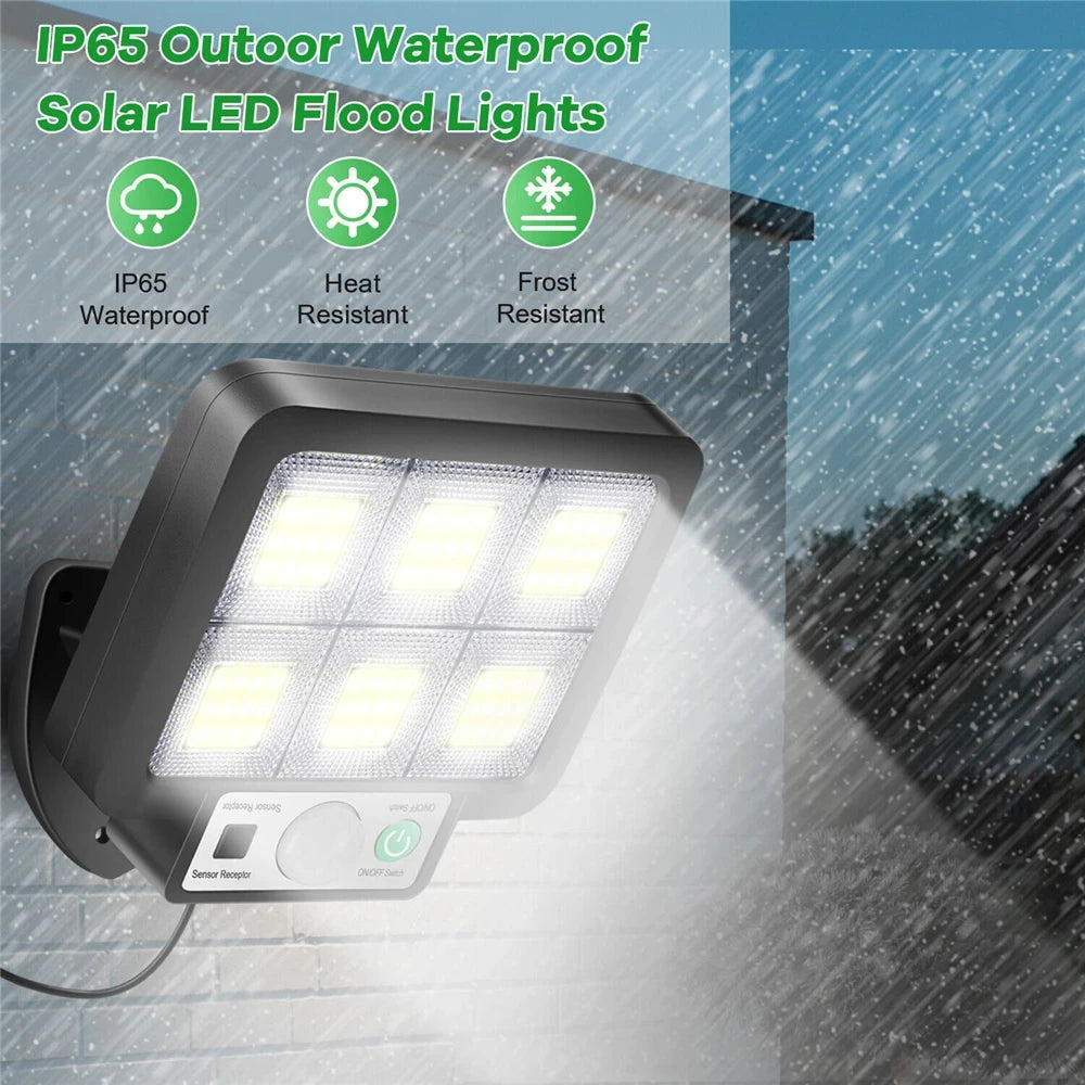 Solar Powered Split Wall Lamp with Motion Sensor