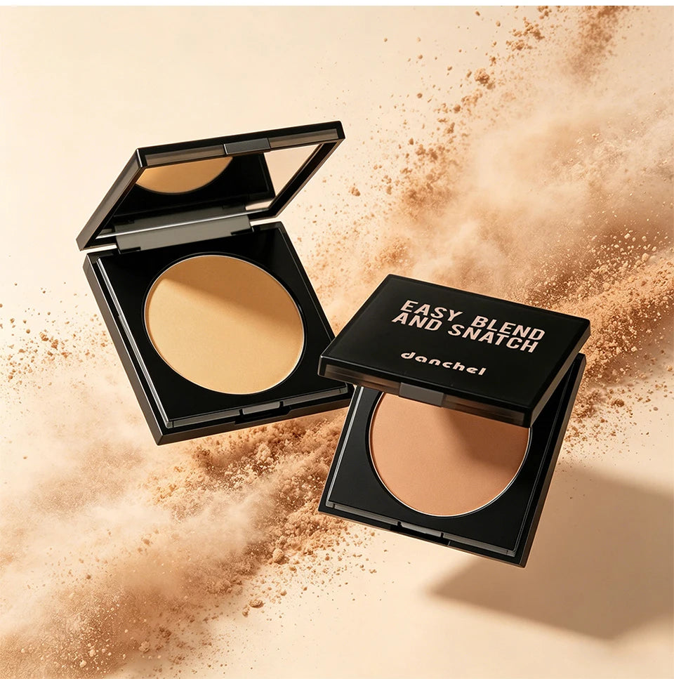 Matte Oil-Control Pressed Setting Powder for Face Makeup