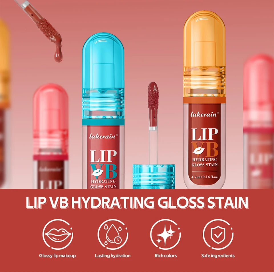 Hydrating Gloss Lip Stain with Nourishing Vitamin B12 - 7