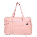 Japanese Style Waterproof Leather School and Laptop Tote Bag