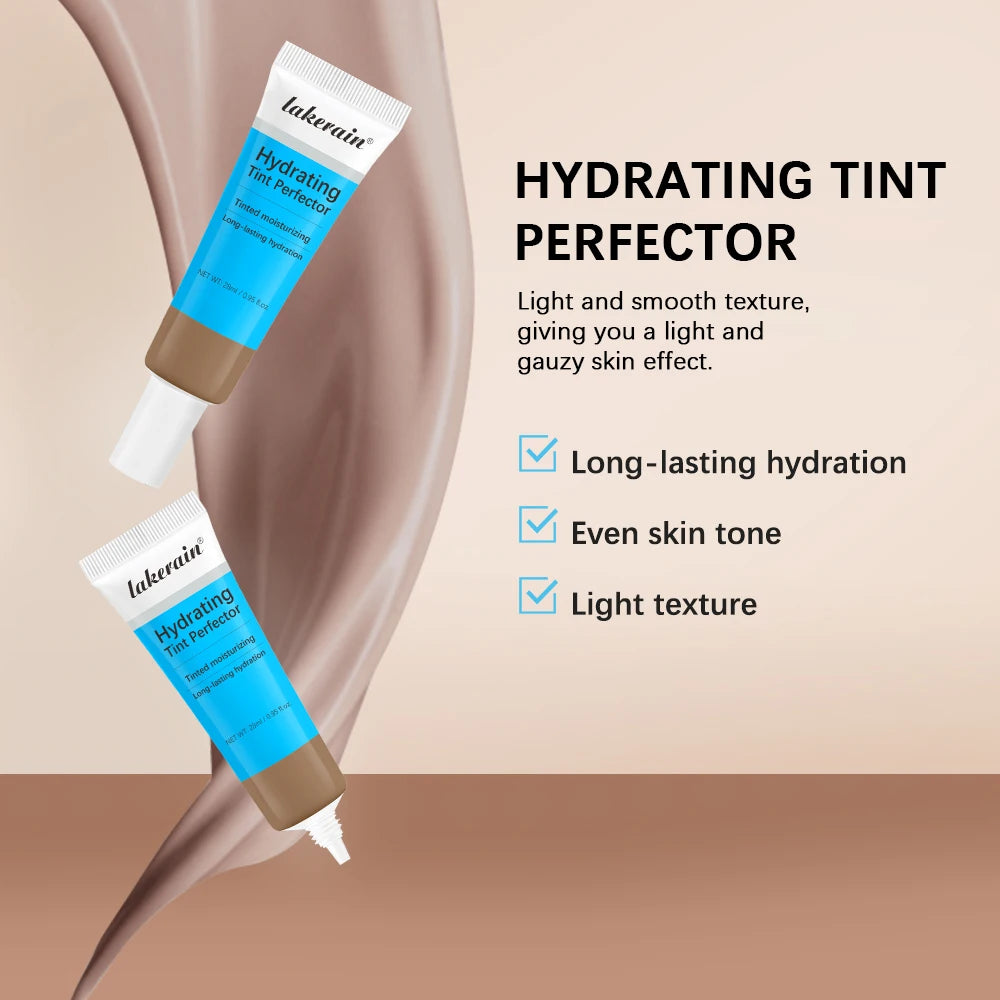 Hydrating Tinted Moisturizer and Face Foundation Cream