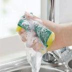 Heavy-Duty Double-Sided Kitchen Cleaning Sponge