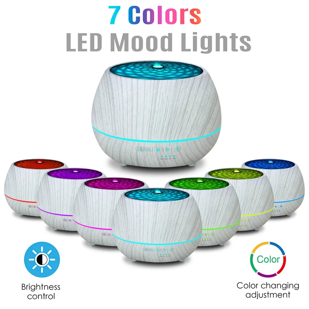 Smart WiFi Ultrasonic Aromatherapy Humidifier with LED Light