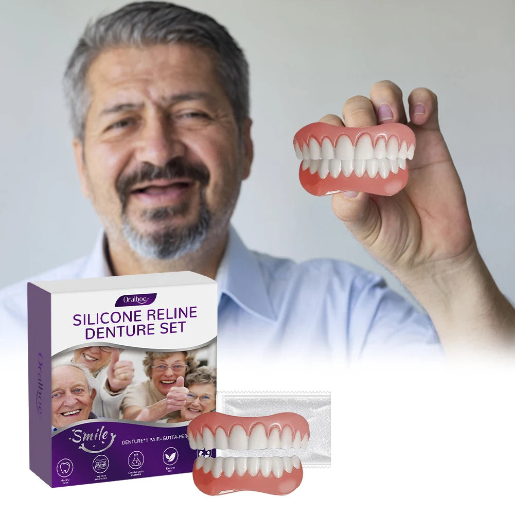 Comfort Fit Silicone Denture Reline Kit - 1